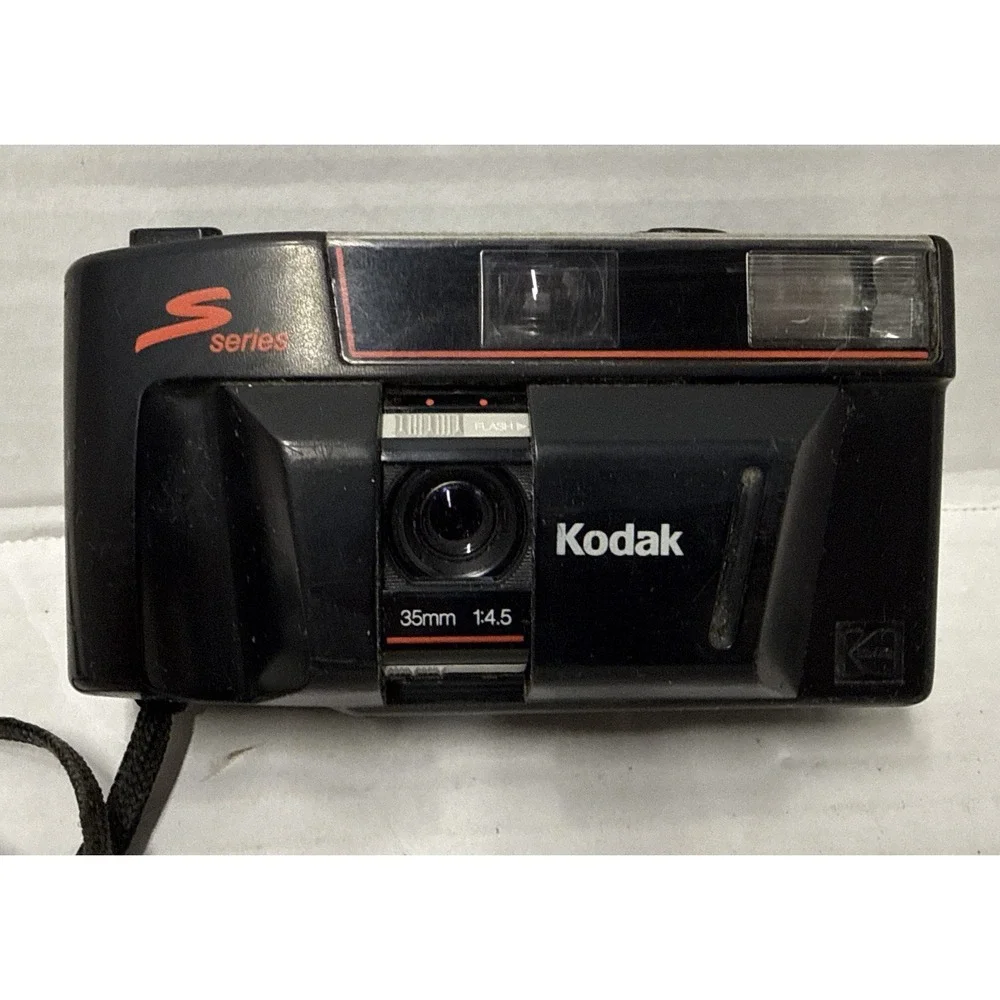Kodak S100 EF S Series 35MM Film Camera Point & Shoot Flash Working Preowned